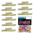 thumbnail image 3 of Confetti Word HAPPY ANNIVERSARY Gold - Pouch (1/2 oz) - CCP7860, 3 of 8