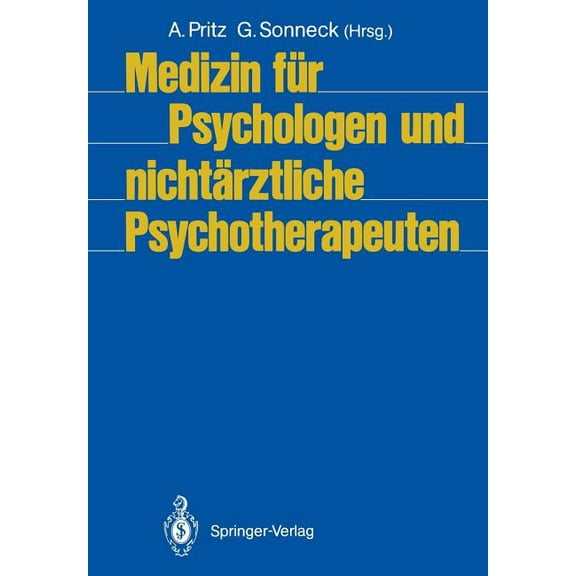 Medizin Für Psychologen Und Nichtärztliche Psychotherapeuten, (Paperback)