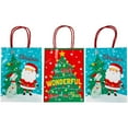 thumbnail image 4 of Northlight 20-Count Assorted Paper Christmas Themed Gift Bags, 4 of 6
