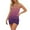 Purple, variant on New Summer Fashion Dresses for Womens 2025 Plus Size Comfortable Sleeveless Round Neck Printed Mini Dress