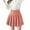 Pink, variant on GJSYRH Pleated Skirt Uniform Skirt High Waist Mini Skirt Pleated Cheer Skirt for Women