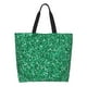 thumbnail image 1 of Easygdp Green Glitter Bolsas Tote para Mujer, Bolsos de Hombro para Viaje, Bolsos de Mano de Gran Capacidad para Compras y Trabajo, 1 of 8