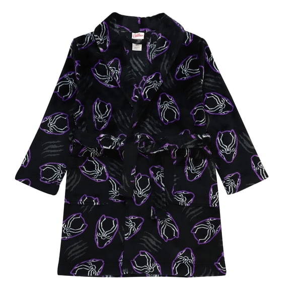 Marvel Boys' The Avengers Spider-Man Bathrobe, Panther King, 8