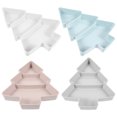 thumbnail image 2 of 4pcs Christmas Snack Plate Delicate Party Dessert Tray Home Table Food Plates, 2 of 8