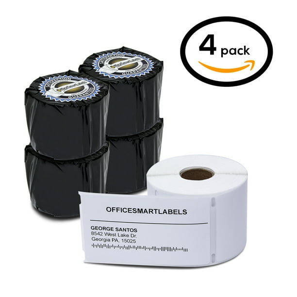 4 Rolls Of Dymo 30256 Compatible Standard Shipping Labels For 4-rolls-of-dymo-30256-compatible-standard-shipping-labels-for