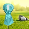 thumbnail image 3 of Funda protectora para palos de golf, fundas protectoras para palos de madera de driver, fundas protectoras de repuesto blanco 1 40x20x3 cm, 3 of 9