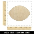 thumbnail image 2 of Sleeping Lemon Wood Shape Unfinished Piece Cutout Craft DIY Projects - 4.70 Inch Size - 1/4 Inch Thick, 2 of 7
