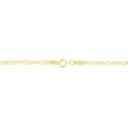 thumbnail image 2 of JewelStop 14k Solid Yellow Gold 1.9mm Figaro Chain Necklace 24" Spring Ring, 2 of 5