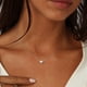 thumbnail image 3 of Collar de plata de ley 925 con inicial U Silvora♥ corazón para mujer con caja de regalo, 3 of 8
