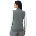 thumbnail image 2 of Hanes Womens Scrubs Zip-Front Scrub Vest, Pockets, Comfort Fit, Inner Pocket, Sizes XS-3XL, 2 of 8