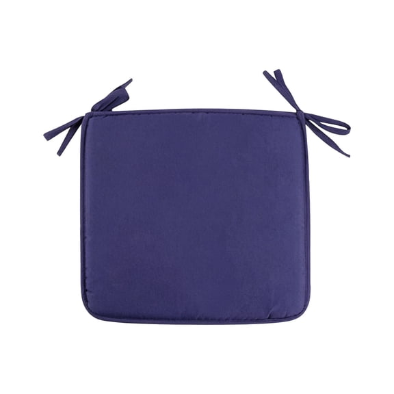 Square Washable Seat Cushion Polyester High Density Foam Indoor Outdoor Patio Bar Restaurant Universal Chair Seat Pad Multiple Stylish Color Options