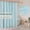 Blue, variant on Yiannan Waterproof Fabric Shower Curtain Liner with 3 Magnets,Machine Washable,Mold Resitant,72x72, White