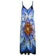 thumbnail image 6 of Flower Sleeveless Dress Loose Women's Dress Dresses Luxury Evening Dresses, 6 of 9