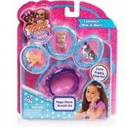 Puppy in My Pocket Charm Puppies with Purple Bracelet Version 2