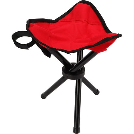 Camping Tripod Stool Portable Foldable Tripod Camp Chair Lightweight Camping Tripod Seat for Hiking Hunting Walking Fishing Travel