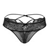 thumbnail image 1 of Medias sexis de encaje negro, medias finas integradas para mujer, medias rojas huecas de cuatro lados similares al aceite para verano, 1 of 5