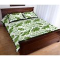 thumbnail image 3 of Juego de cama edredón con estampado de hojas de pepino en rodajas, 3 of 5