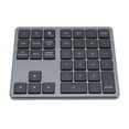 thumbnail image 1 of Teclados Numéricos Inalámbricos, Teclado Numérico Recargable Portátil de 35 Teclas, Teclado Numérico Universal de Modo Dual Apto para Ordenador Portátil, PC, Espitorio Espitorado, 1 of 7