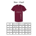 thumbnail image 5 of Gildan Youth Heavy Cotton T-Shirt, Blank Tee for Crafts & DIY, Kids Short Sleeve Tee, Maroon, L, 5 of 5