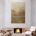thumbnail image 2 of Elephant Stock Abstract Silence Wall Art - Vertical Multi Panel Canvas - Living Room Wall Decor - Abstract Multi Panel - Brown And Blue Decor By Osnat Tzadok - 48" x 74", 2 of 8