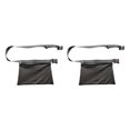 thumbnail image 1 of Porta pelotas de tenis Qarigey cintura bolsa de entrenamiento de cadera Negro 2Conjunto, 1 of 1