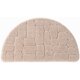 thumbnail image 1 of 1 felpudo, alfombrilla suave, semicircular, en forma de media luna, felpa, antideslizante, superabsorbente, felpudo de microfibra para el hogar, baño, dormitorio camello WD.WDQZL Producto electrónico, 1 of 5