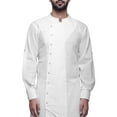 thumbnail image 4 of Atasi Cotton Flex Designer Button Down Kurta For Men Casual Summer Wear Kurtas-XX-Large, 4 of 6