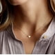 thumbnail image 2 of Collar con colgante de corazón con las 26 letras del alfabeto de la A a la Z, regalo de San Valentín para ella, collar personalizado chapado en oro para niñas y mujeres, 2 of 5