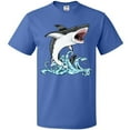 thumbnail image 3 of Inktastic Great White Shark Jumping T-Shirt, 3 of 5