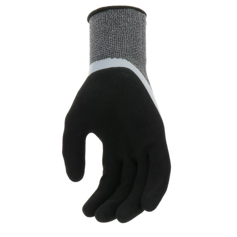 Hyper Tough Double Dipped Latex Gloves Large Safety Workwear