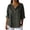Dark Gray, variant on Staron Women's Casual Tops Loose V-Neck 3/4 Sleeve Basic Tee Shirt Round Neck Blouse Comfy Relaxed Fashion Top, Sky Blue 5XL