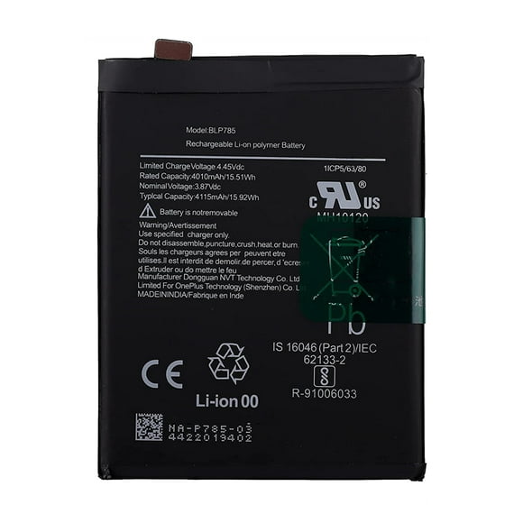 Replacement Battery with Tools for OnePlus Nord 5G / Oneplus 8 Nord / Z, BLP785