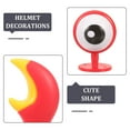 thumbnail image 3 of KAKOWELY 2 Set Motorcycle Helmet Decor With Self Adhesive Googly Eyes And Detachable Horns For Halloween Fun Safety And Unique Riding Style Decorations,1.77X"X1.18"X0.79", 3 of 5