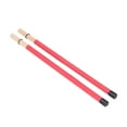 thumbnail image 1 of 2Pcs Drum Brush Drumstick Stick Mallet Bamboo Percussion Tool Instrument Accessory Set Kit, 1 of 7