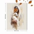 thumbnail image 3 of UXIEQU Jesus Holding Lamb Canvas Wall Art Print 15.75x11.81 Inches, 3 of 8