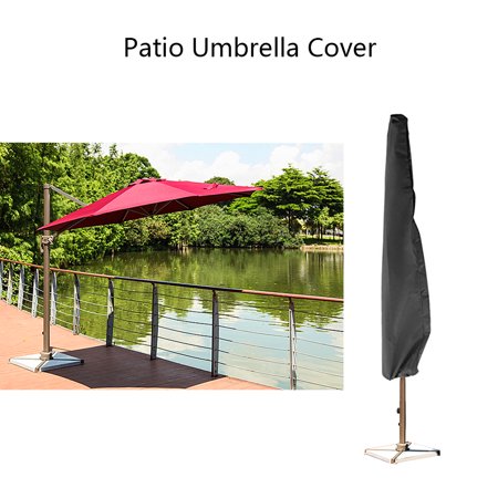 Lemonbest Umbrella Covers Patio Waterproof Market Parasol Covers With Zipper For Outdoor Umbrellas Large Walmart Canada