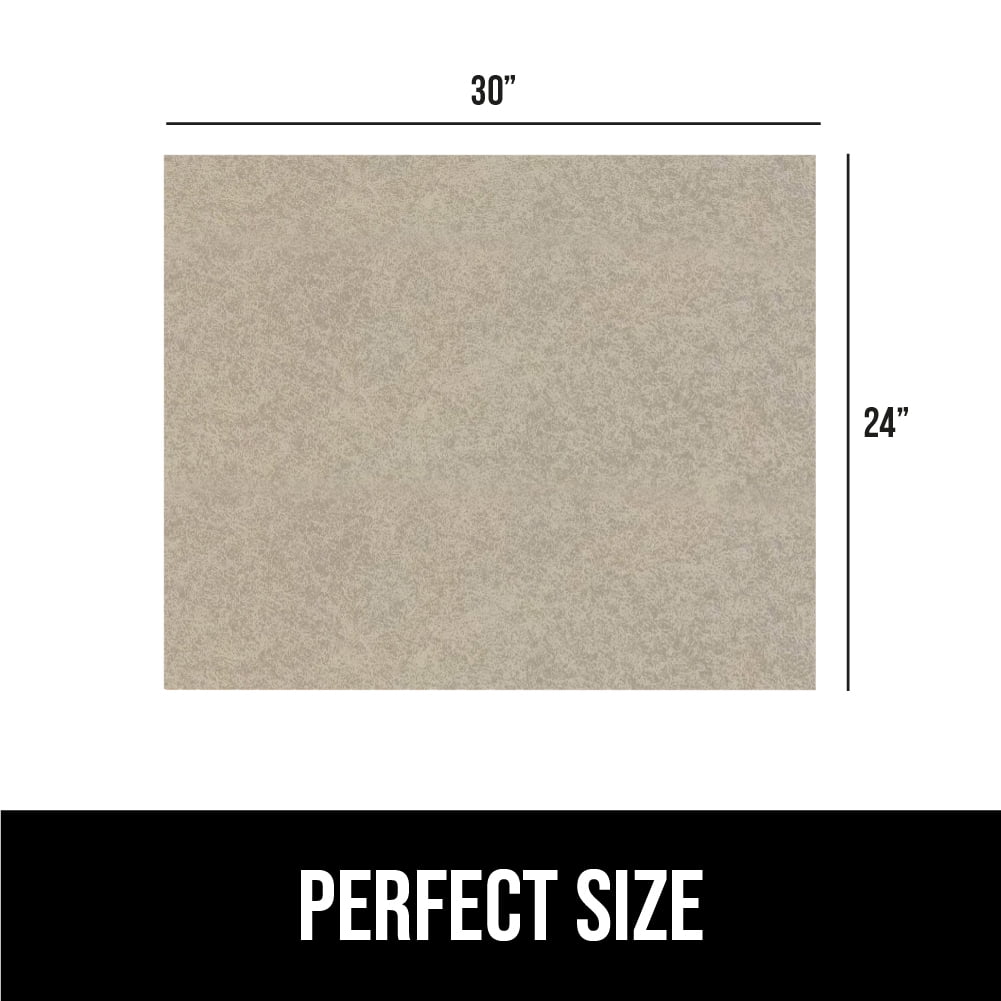 GORILLA GRIP LeakGuard Under Sink Mat, Waterproof Shelf Liner, Non-Adhesive, 24x30 Beige