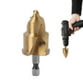 thumbnail image 5 of Pipe Reaming Drill Bits, PVC Pipe Reamer Hexagon Shank Drill Bits, Pipe Reamer Tool, Water Pipe Drill Tools for Metal, Copper, Aluminum, Iron, 5 of 9