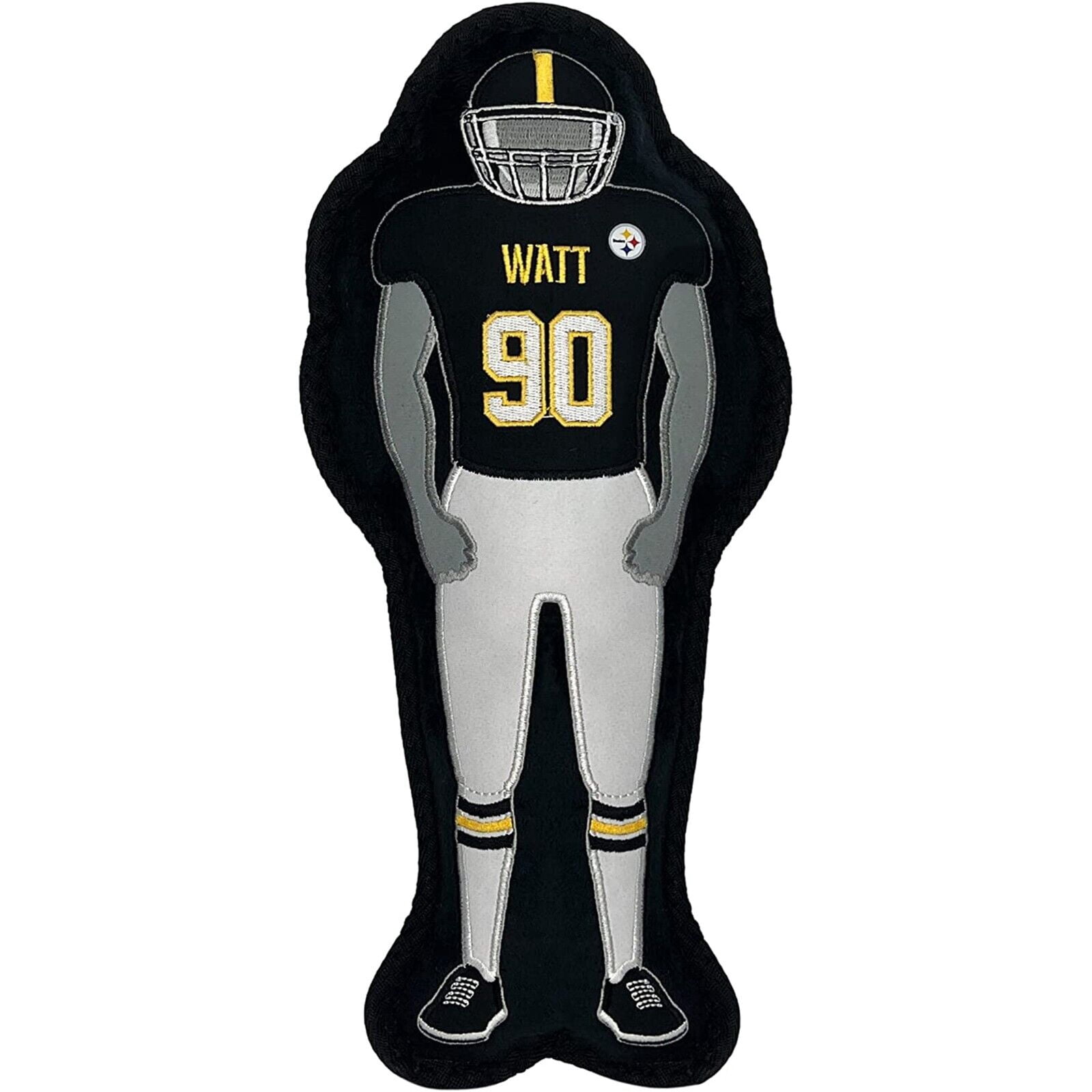 NFLPA Tj Watt Athletes Player Pet Dog Toy Premium Quality with Built-in Squeaker