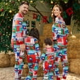 thumbnail image 2 of PatPat Christmas Onesies Family Matching Pajamas Set Allover Car Deer Print Girls Boys Pjs Union Suit, 2 of 7