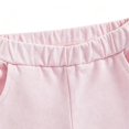 thumbnail image 3 of YIBOSEAN Toddler Baby Girl Outfit Cute Casual Clothes Ruffle Summer Short Sleeve T-Shirt Elastic Waist Shorts Set,Multicolors,2-Piece,Size0-6M/3Y, 3 of 6