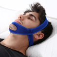 thumbnail image 4 of Men Anti Snore Chin Strap Stop Snoring Belt Sleep Apnea Chin Support Strap Aid, 4 of 5