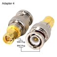 thumbnail image 4 of Kit de 4 Unidades Conector SMA-BNC Adaptador RF de Enchufe SMA, 4 of 9