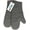 Gray, variant on DISEN Oven Mitts, with the Heat Resistance of Silicone and Flexibility of Cotton, Recycled Cotton Infill, Terrycloth Lining, 480 F Heat Resistant Pair, Black