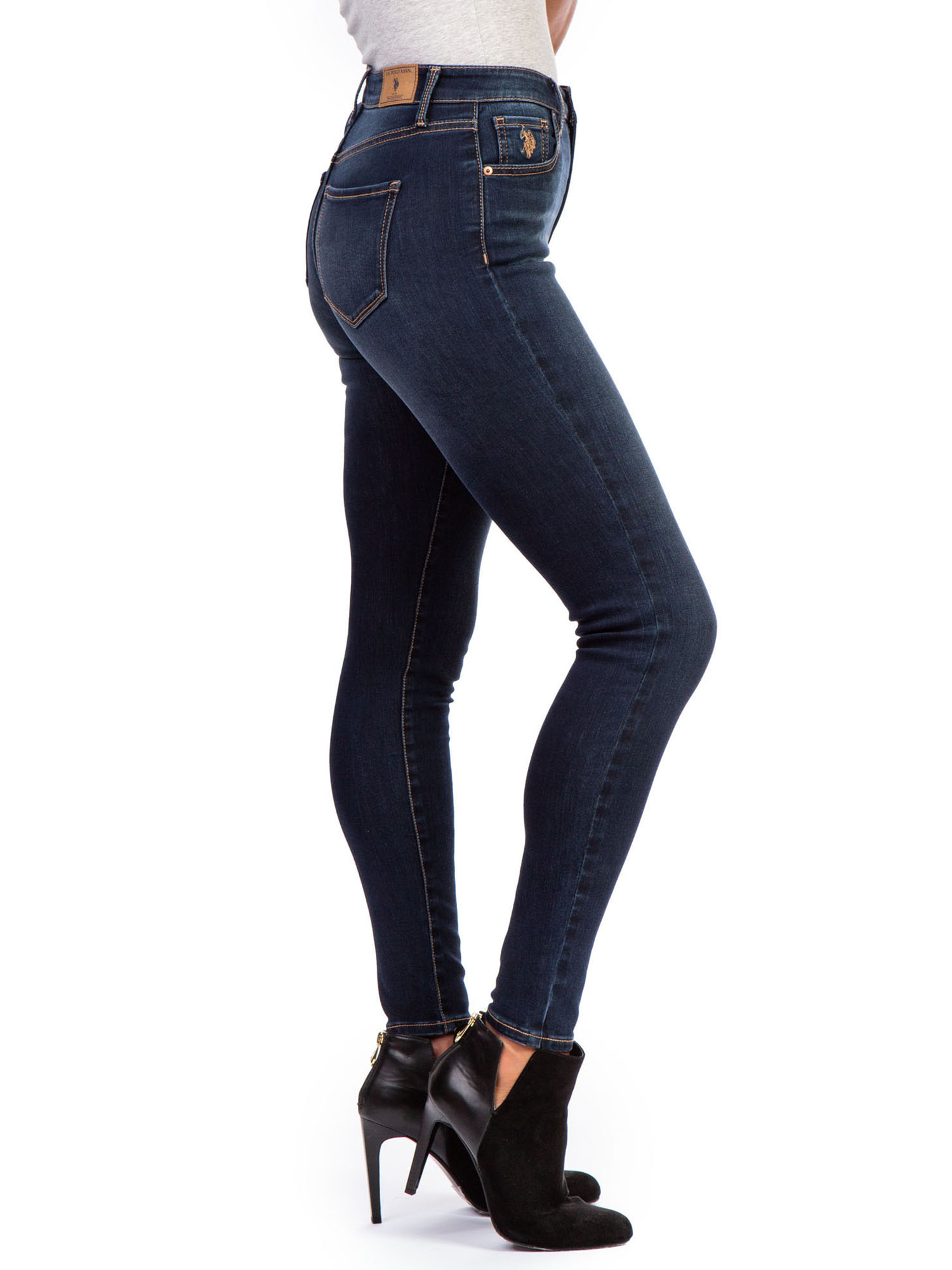 U.S. Polo Assn. High Rise Super Skinny Women's - image 4 of 5