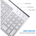 thumbnail image 3 of Wireless Keyboard and Mouse Combination, Cimetech Compact Full-size Wireless Keyboard and Mouse Set 2.4G Ultra-thin Fashion Design, Suitable for Windows, Computers, Desktops, PCs, Laptops-, 3 of 7