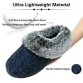 thumbnail image 4 of LORDFON Winter Fuzzy Womens Slippers Fluffy House Slippers with Memory Foam, 4 of 7
