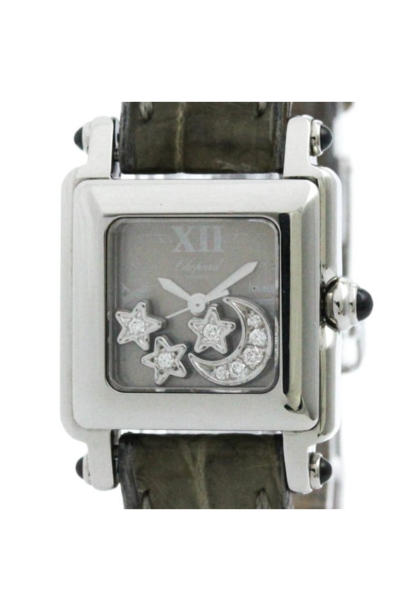 Pre-Owned Polished CHOPARD Happy Sport Diamond Quartz Ladies Watch 27/8892-23 BF578007 (Good)