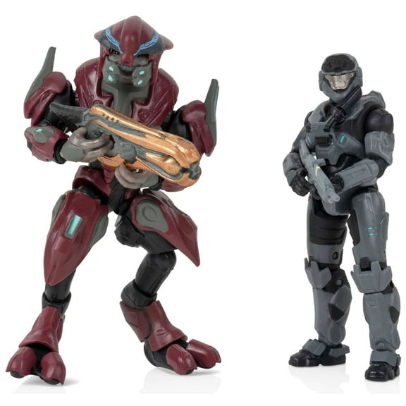 World Of Halo Noble Six and Elite Zealot figure 2-Pack Jazwares NEW Vault 1:18