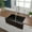 Black Gloss, variant on ALFI brand AB3018HS-BG 30" Black Gloss Reversible Smooth / Fluted Single Bowl Fireclay Farm Sink